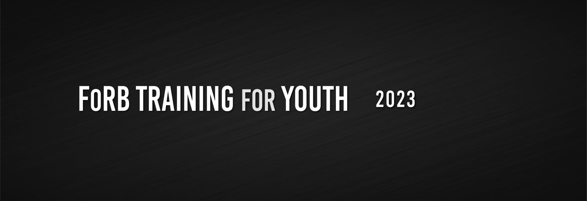 FoRB Training for Youth 2023 - Minor Matters